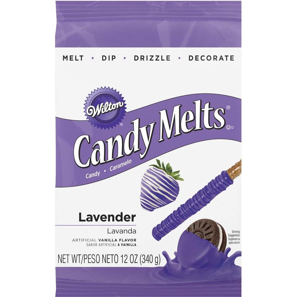 Wilton 1911-1512 Candy Melts, 12-Ounce, Lavender