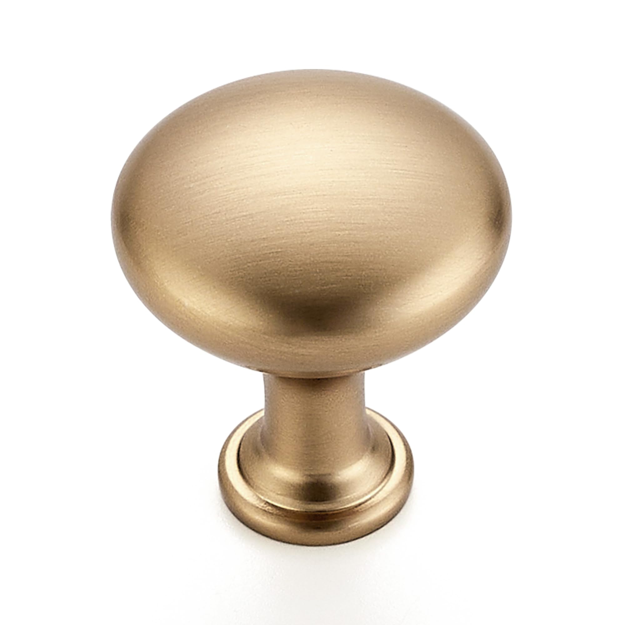 Photo 1 of 5 Pack 1 Inch Diameter Champagne Bronze Mini Round Solid Kitchen Cabinet Knobs Drawer Pulls for Dresser Closet Door Knobs Drawer Cabinets