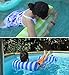 Kayla Water Floating Hammock Portable Swimming Pool Mat Inflatable Pool Lunger Float Hammock Pool Air Mat Pool Float Recliner with Inflatable Rafts Green (Green)