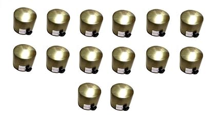 HomeDecorax Traders Antique End Caps (Only Finials, No Supports are Included) Pack of (14)