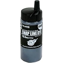 Tajima P-line Chalk Line Reel V3 - 30m Thread Length, Triple Strike Chalk, Japan Import