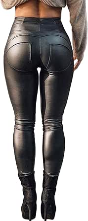 FITTOO Fleece Lined Leather Pants for 
