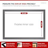 Alison Kingsgate Sleek 24x14 Picture Frame Engineered Wood Grey view 4
