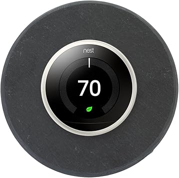 Koyal Wholesale Thermostat Trim Plate For Nest Wall Plate Round 6 Slate Rock Amazon Com