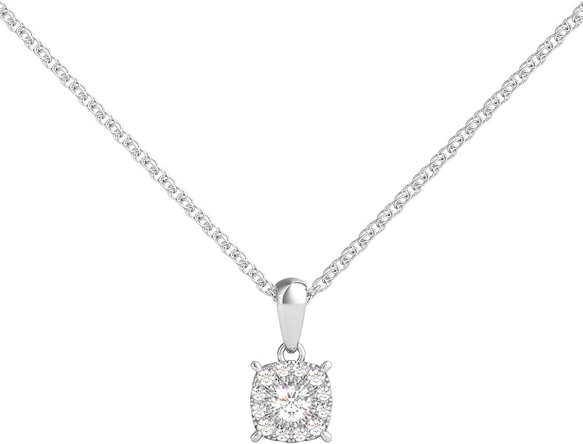 Helzberg Diamonds 10K White Gold 1/4 cttw Diamond (HI, I3
