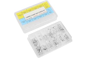 YWBL-WH 240 Pcs Screw Washer Watch Casing Clamp Adapter Casing Movement Securing ETA 2824 2836 2846