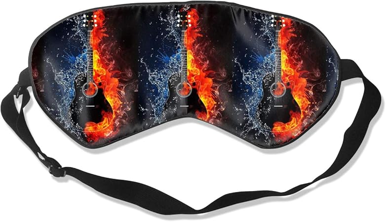 Amazon Co Jp アイマスク ギター 安眠 遮光 圧迫感なし 通気性良い 睡眠 昼寝 眼精疲労 疲労回復 安眠マスク 快眠グッズ ドラッグストア