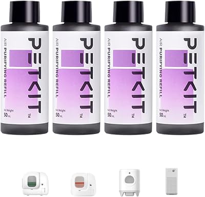 PETKIT Air Purifying Refills for Pura X Pura Max 4 Bottles 50ml Each