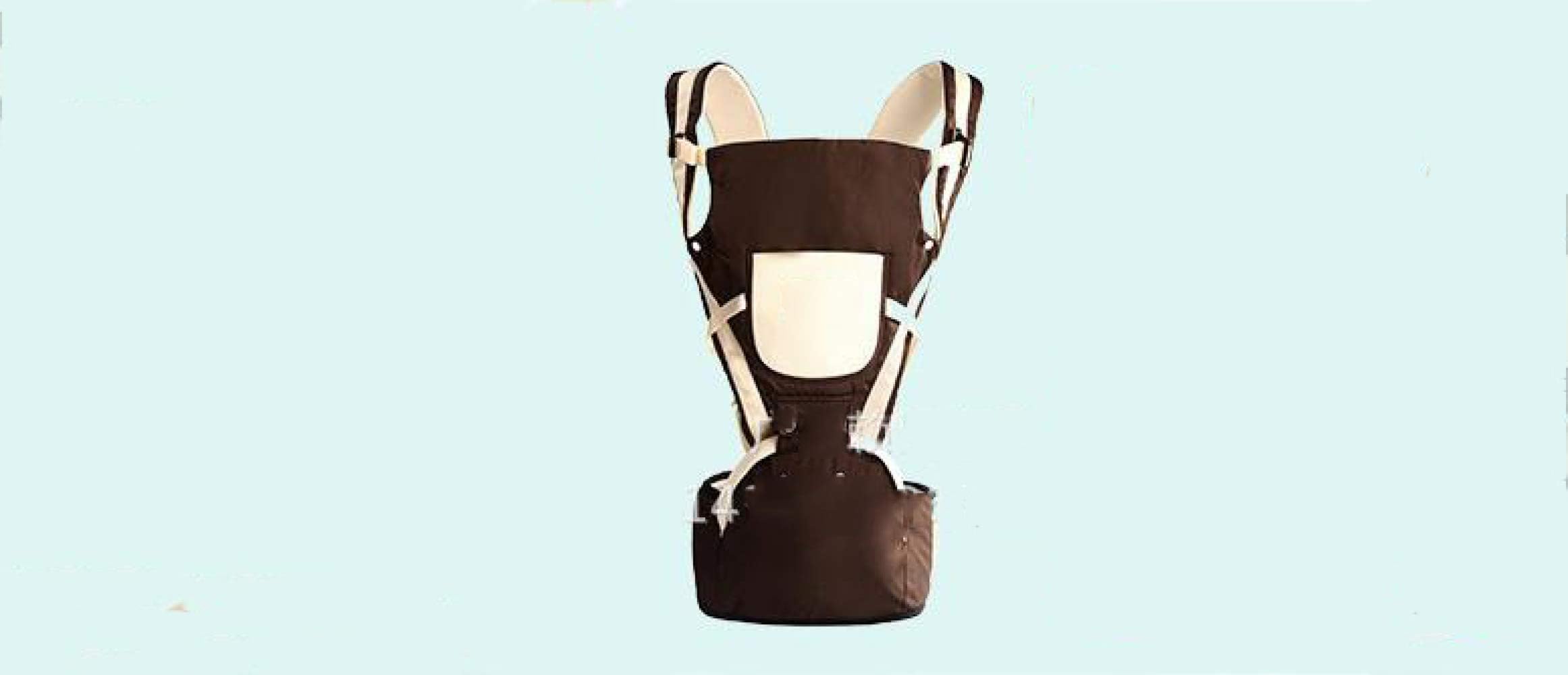 QAS Newborn Baby Sling, Newborn Baby Front Cross-Armed Multi-Function Baby Artifact Waist Stool Strap