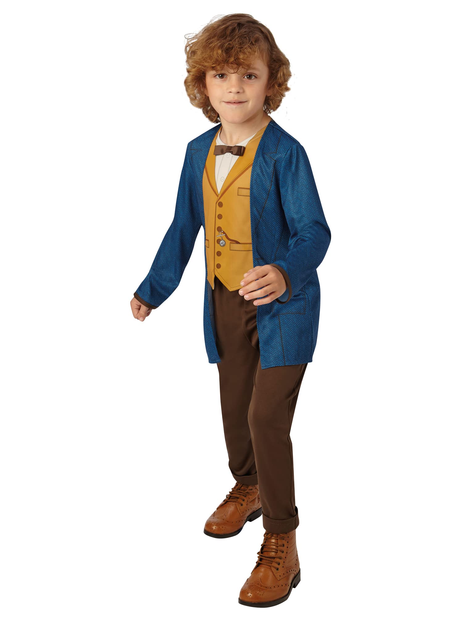 Rubie's Official Fantastic Beasts Warner Bros Newt Scamander Classic Childs Costume Small Size