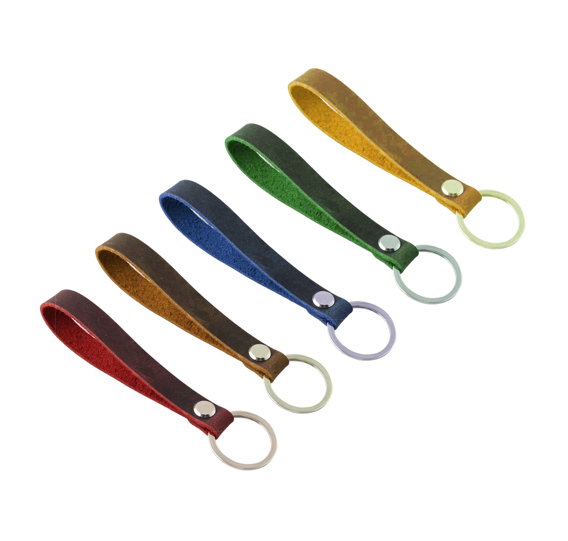 Keyring Key Rings Keyrings For House Car Keys Ring Women Kids Party Bags | Handmade Genuine Cow Leather Hanging Accessories MTO2478