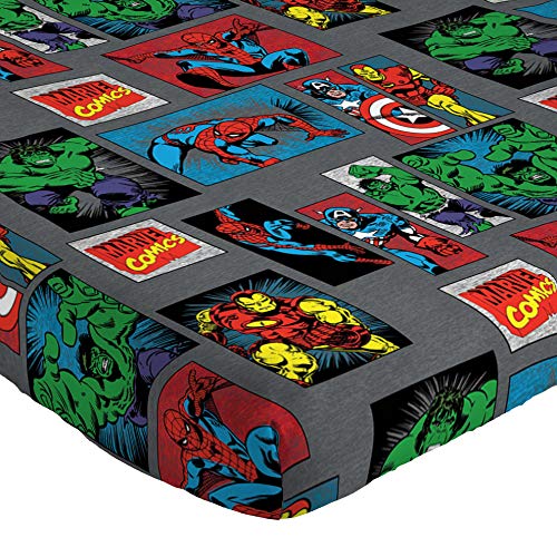 Jay Franco Marvel Avengers Superheroes Full Sheet Set 4 Piece Set