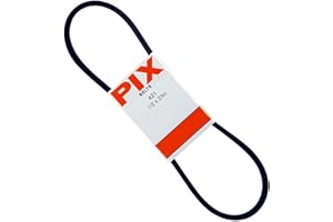 PIX A21/4L230 Wrapped Construction V-Belt, 23" OC | A/4L Section, 1/2" Width | Heavy-Duty Rubber Drive Belt for Generators, Compressors, Pumps, Crushers, Blowers, & Rolling Mills