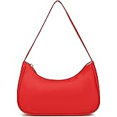 Afashor Shoulder Bags for Women Vegan Leather Hobo Sling Tote Handbag Retro Clutch Purse with Zipper Closure | Retro, with Zipper Closure