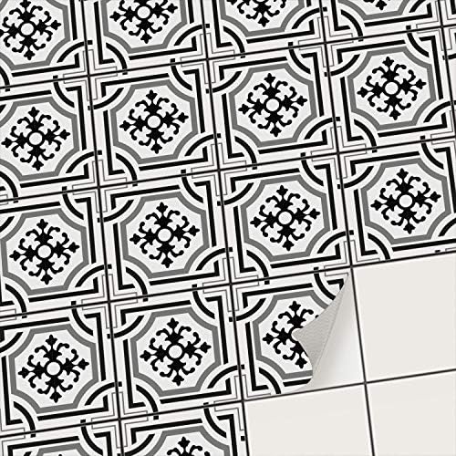 creatisto - Kitchen and Bathroom Stickers Tile Transfers I Vinyl Wall Tile Transfers - Self Adhesive Design Film - Deco Tiles I 6x6 inches - 15x15 cm/Different Sizes - 09 Pieces