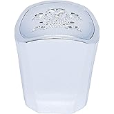 Silver Mountain Water Perfume Bottle Cap. Silver Round Plastic Cap. Generation 3. Fits 30ml, 50ml, 100ml, 120ml bottles.