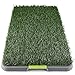 Dog Grass Pee Pad Potty - Artificial Grass Patch for Dogs - Pet Litter Box Training Pads Best for Puppy Indoor Turf - Fresh Fake Porch Lawn Toilet Mat Bathroom Tray - Doggie Trainer Balcony Patio Mats
