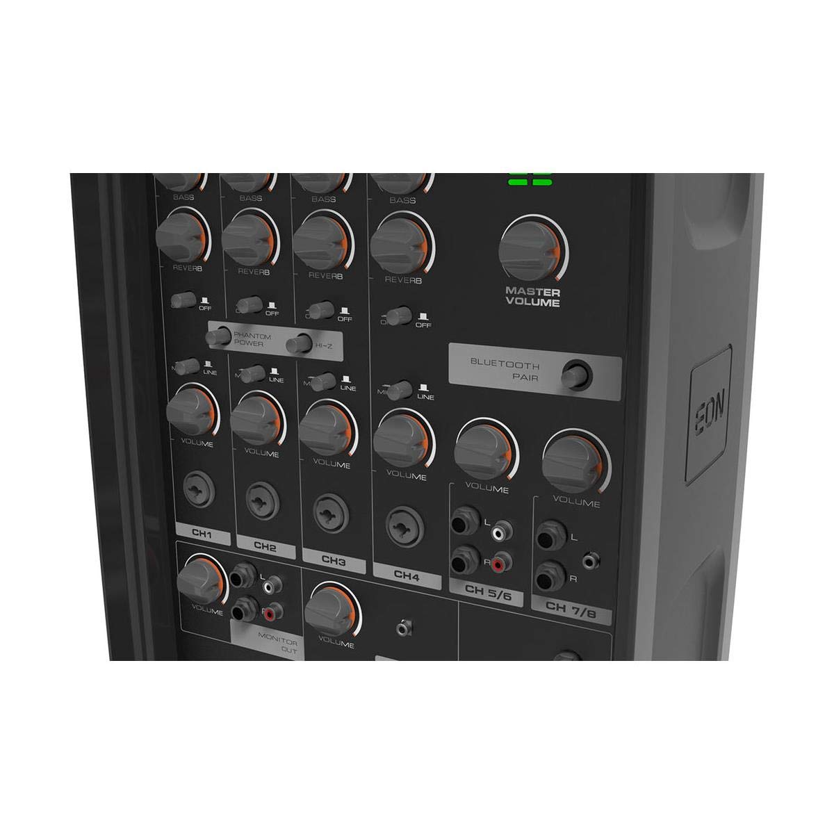 JBL Professional EON208P Portable AllinOne 2way PA System With 8Channel Mixer And Bluetooth