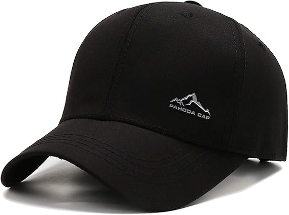 Amazon | 帽子メンズアウトドアレジャースポーツ野球野球キャップ釣りキャップ (Color : Black) | キャップ 通販