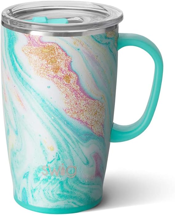 Swig Life 18oz Triple Insulated Travel Mug with Handle and