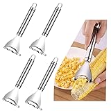 4 Pcs Corn Peeler Corn Planer Thresher Stainless