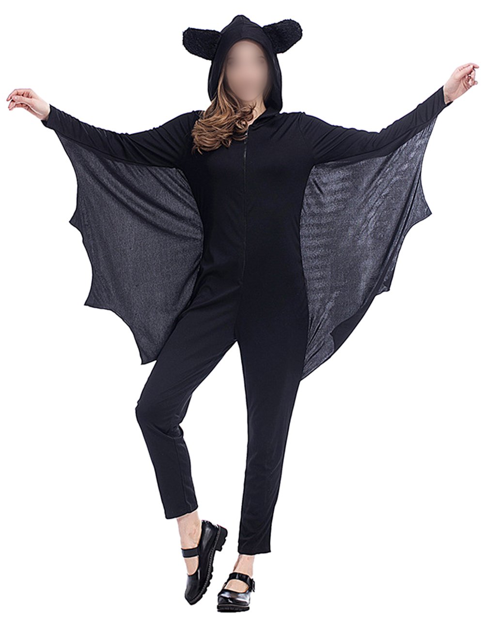THEE Women's Vampire Bat Costume Halloween Cosplay Amazon.co.uk