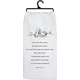 Koesus Christian Wedding Gifts Kitchen Towels, Wedding Engagement Gifts for Couples Newlyweds, Bride and Groom Gifts Dish Towels Tea Towels, Christian Gifts for Couples Hand Towels, 16x24 Inch