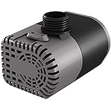 Hydrofarm AAPW160 Active Aqua, 160 GPH Submersible Water Pump, 160-GPH, Black/Grey