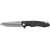 Camillus 19365 REGENT Folding Pocket Knife with Liner Lock and GFN Handle, Black, 8.6" Length