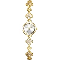 Amazon.com: Gosasa Vintage Gold Watch for Women Hollow Four  display picture 3