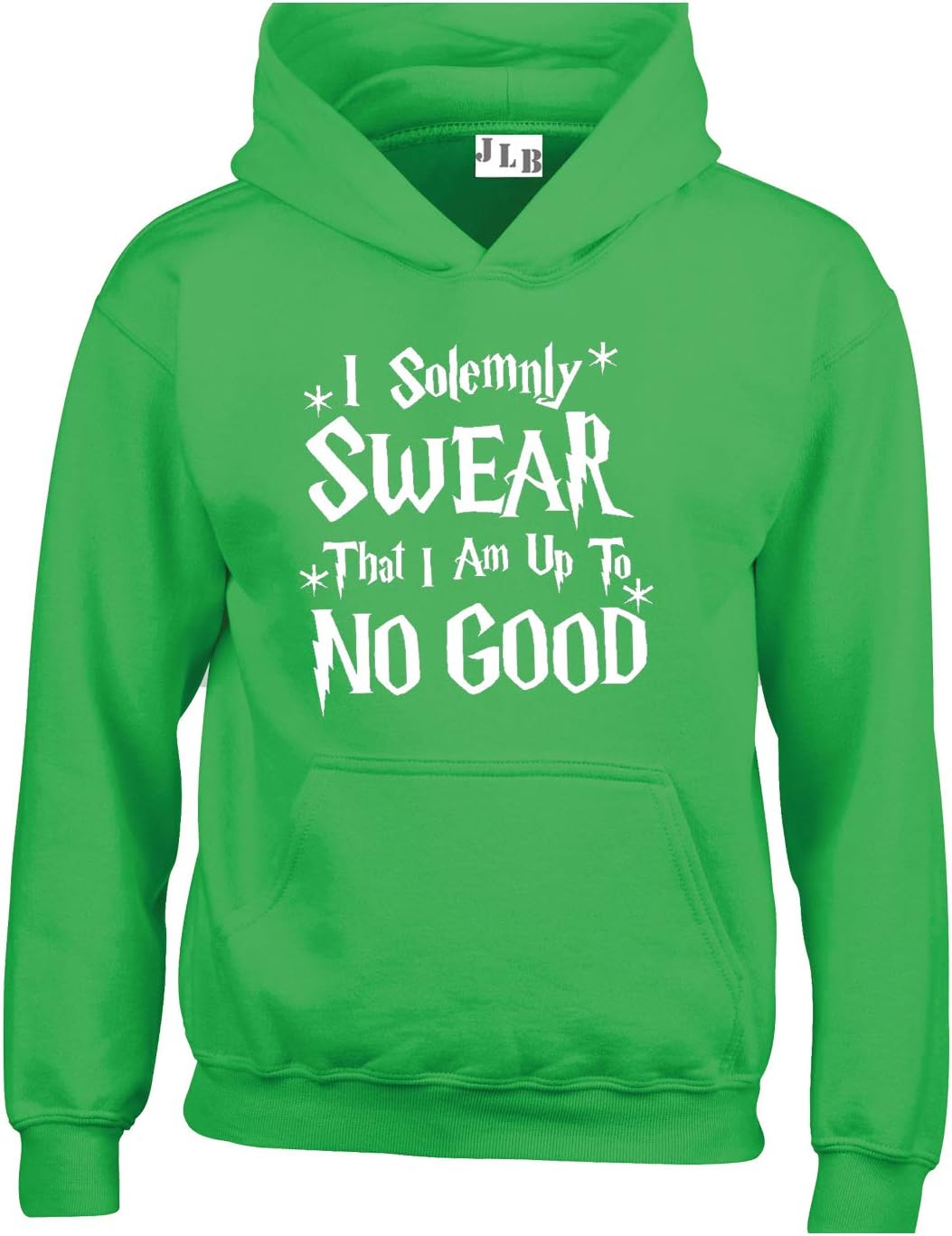 JLB Print I Solemnly Swear That I AM up to No Good Wizard Themed Premium Quality Unisex Hoodies for Men, Women and Teens