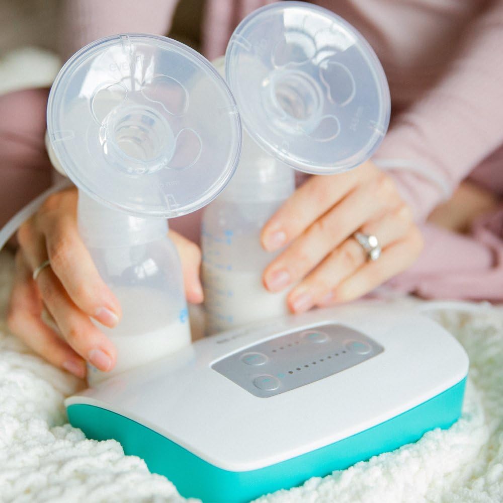 Evenflo Feeding Replacement Parts Breastfeeding Kit for Hospital Strength Advanced Double Electric Breast Pump : Baby
