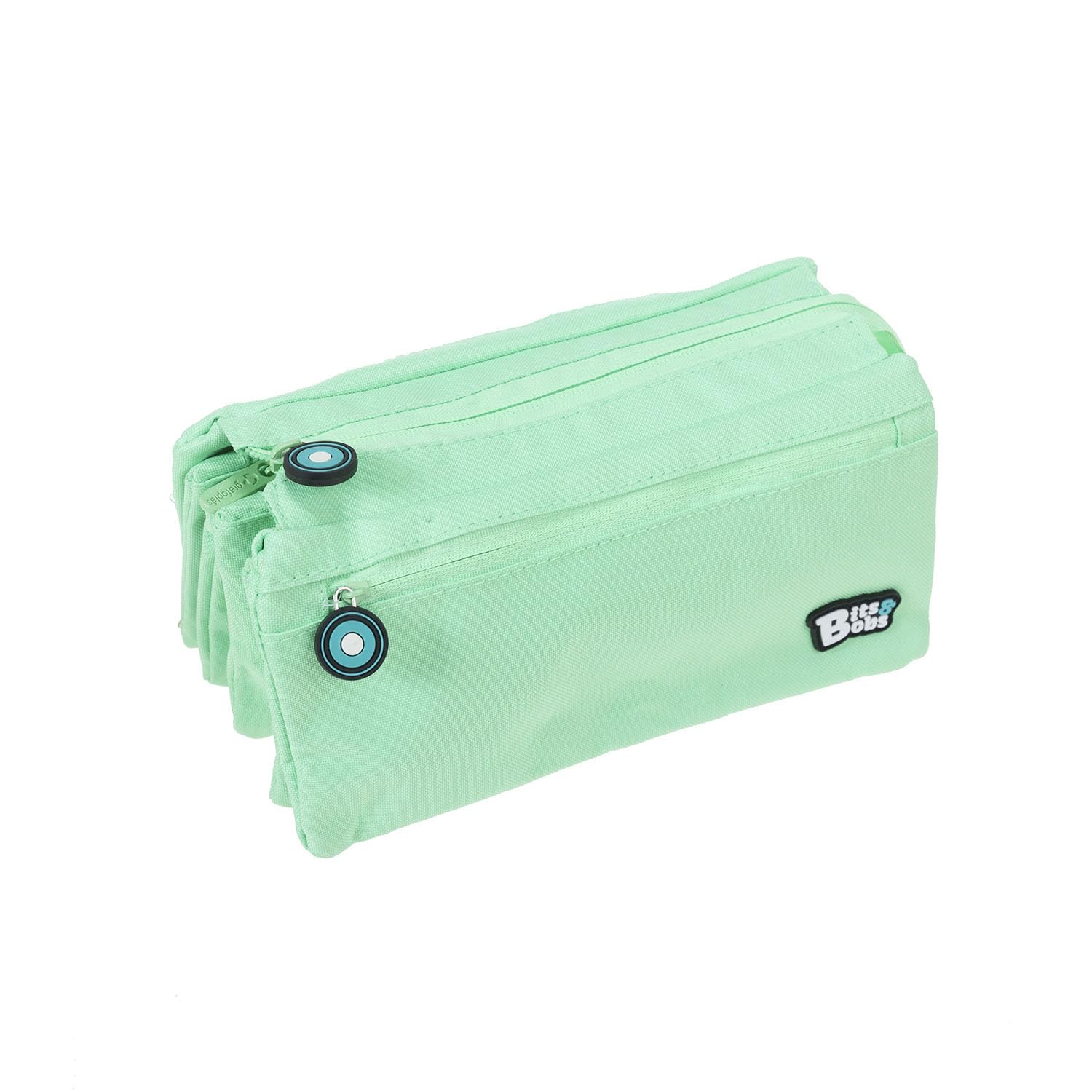 Grafoplás 37543326 Quadruple Case, Mint Green, 23 x 12 cm, Bits & Bobs