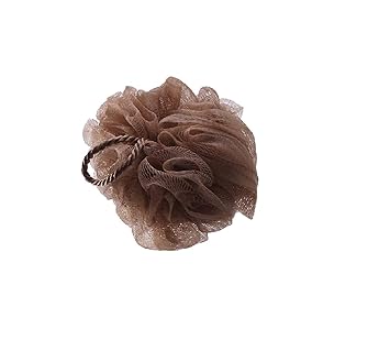 Dr Care Super Soft Bath Sponge Fluffy Puffy Loofah (Brown) Pack Of 2