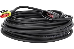 Timbera 10m / 33ft Durable Low Voltage Charging Cable for GARDENA SILENO Life 750 100 1250; City 250 500 1000; Minimo 250 500; R100 R130 R160 Robotic Lawnmower Power Supply Extension Cord – 10 meters