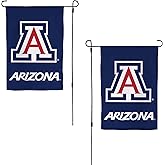 Desert Cactus University of Arizona UA Garden Flag – 19 x 12 inch Arizona Wildcats Banner, For Outdoor Display and Events (Design C)