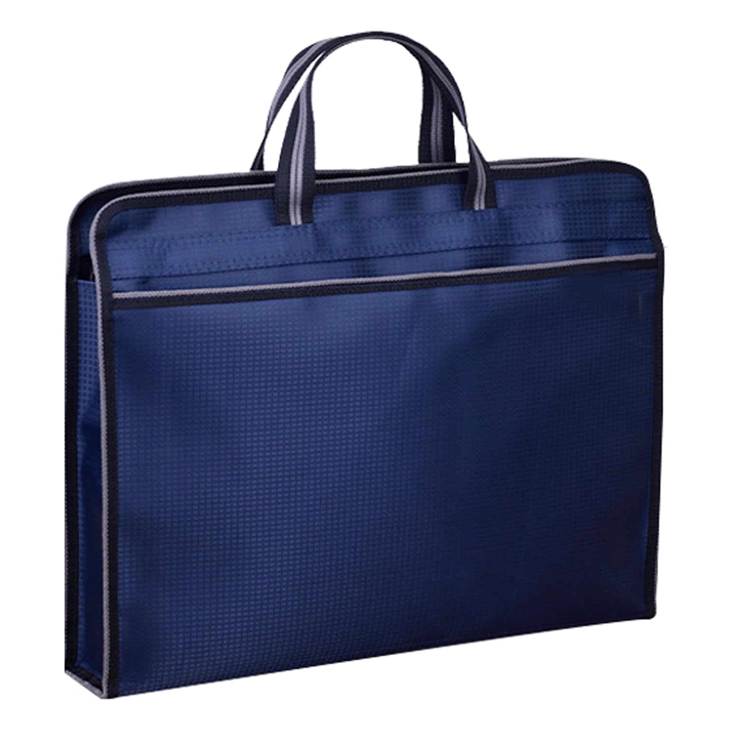 Expanding File Bag Handbag Portable A4 Folder Oxford Documents Bag with Handle Briefcase Messenger Bag Books iPad Files Storage Bag Pouch Organiser for Conference Business Travel