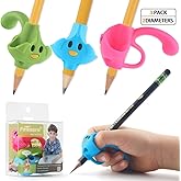 Training Grips For Pencil, Firesara Training Grips for Kids Handwriting Ergonomic 5 Fingers Fixed Sets for Trainer Handwritin