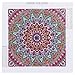Weite Special Shaped DIY 5D Partial Drill Diamond Painting Kits, Mandala Crystal Rhinestone Embroidery Paintings Cross Stitch Arts Craft for Home Wall Decor - 25x25cm (Multicolor)