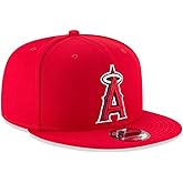 New Era Authentic Angels Red 9Fifty Snapback OSFM Hat Cap- Adjustable