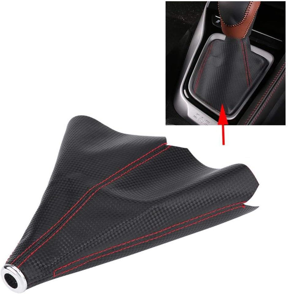 JUZZQ Car Shift Knob CoverUniversal Knob Shifter Boot Cover Dust Cover