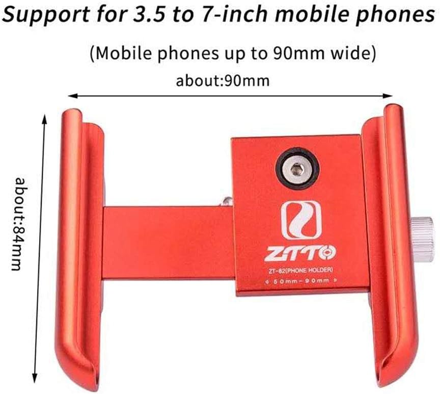 Aluminium Fahrrad Handy Halter 360 Drehbare Kompatibel Mit Smartphones Zwischen 3 5 Bis 7 Zoll Montieren A Desert Camel Fahrrad Telefon Fahrradteile Bremsen Zubehor