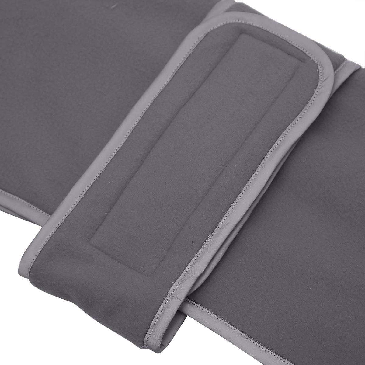 Morezi Dog coats costume, perfect for dachshunds, dog winter coat with padded fleece lining and high collar, dog snowsuit with adjustable bands - Gray - S - Image 5