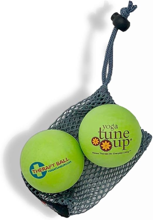 Yoga Tune Up Therapy Ball Pair in Tote, Bright Green Amazon.ca Health
