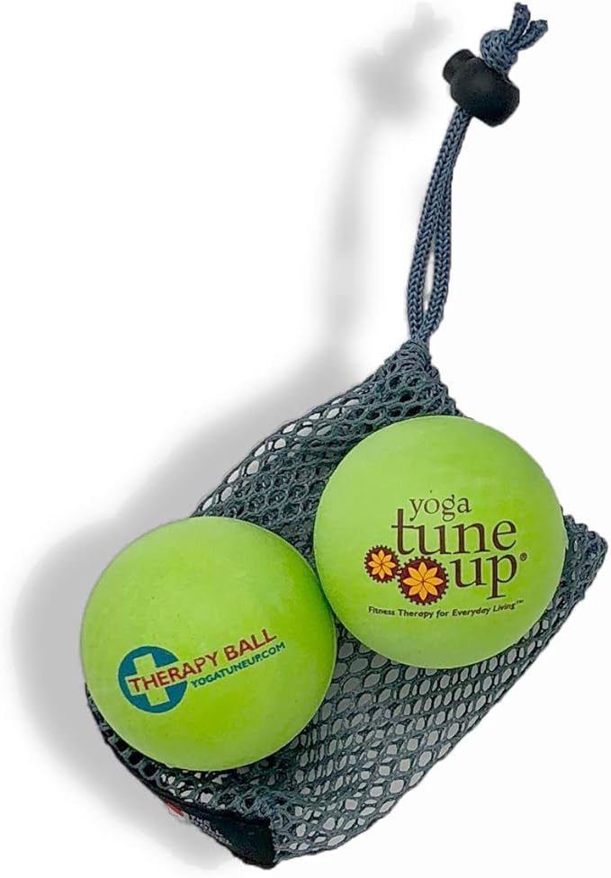 Yoga Tune Up Therapy Ball Pair in Tote, Bright Green Amazon.ca Health
