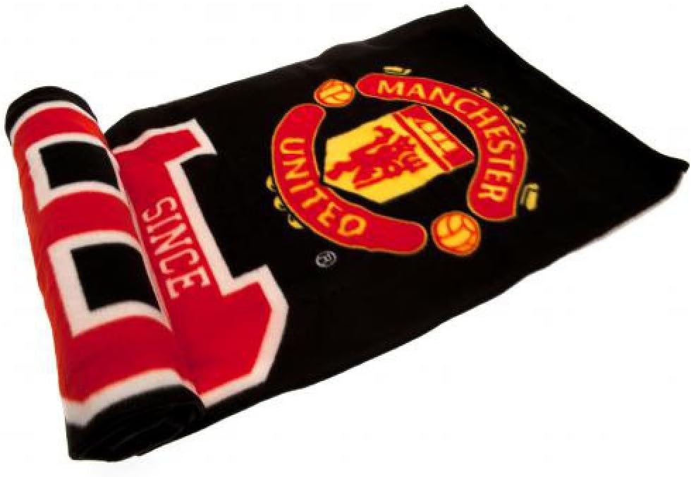 Official Manchester United FC Fleece Blanket Amazon.co.uk Kitchen & Home