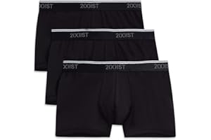 2(X)IST mens Cotton Stretch No Show Trunk 3-pack