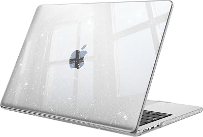 FINTIE Clear Hard Shell Case for MacBook Air 13.6 M5/M4/M3/M2
