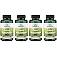Swanson Sweet Wormwood - May Promote GI Gut Health, Microbial Balance & Digestive Health Support - Herbal Supplement with Artemisinin - (90 Capsules, 425mg Each) 4 Pack