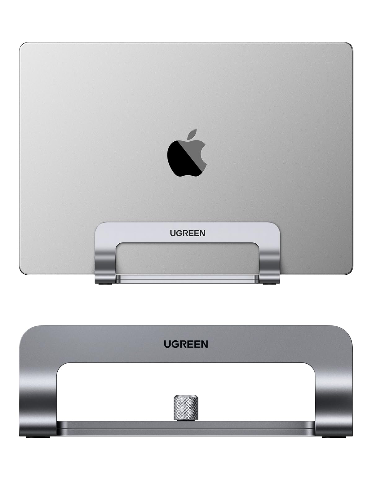 UGREEN Laptop Ständer Vertikaler Aluminium Vertikal Stand Laptopständer Platzsparender Laptop Halter mit thermischer Basis für Laptops,MacBook Air,Pro,Samsung, iPad,Tablets 2